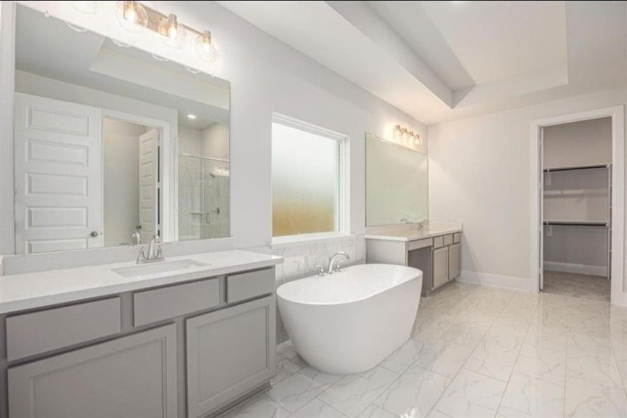 Furnished interior view inside a new home in , Missouri City (Image 6).