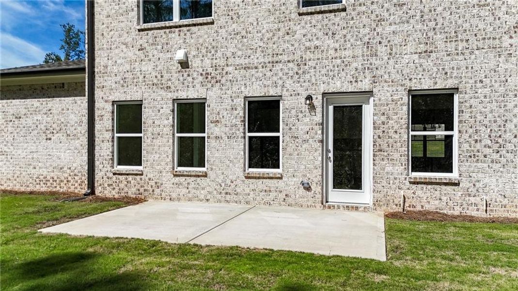 Exterior details and patio area of a home in , Ellenwood (Image 28).