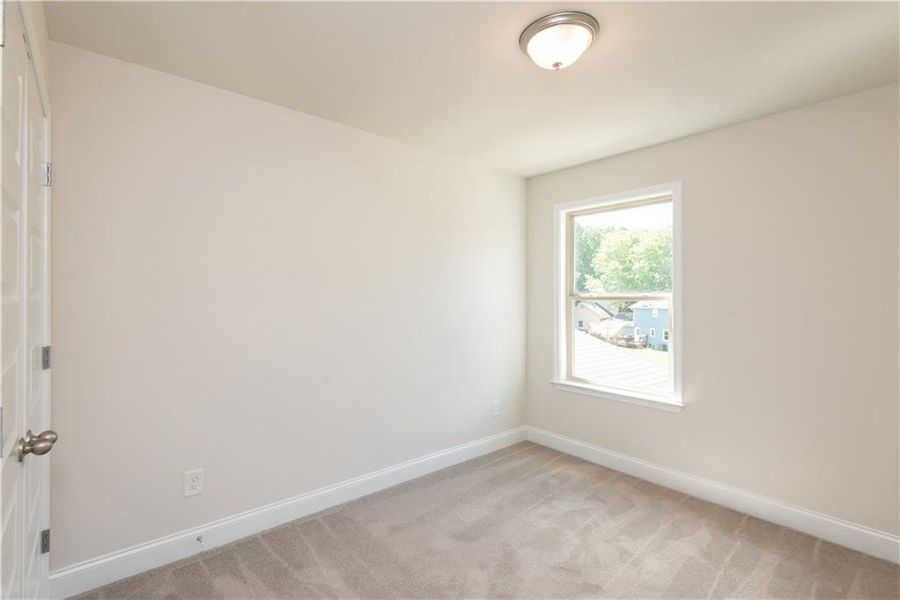 Spacious, unfurnished interior of a new home in Towns at Enclave, Lawrenceville (Image 6).