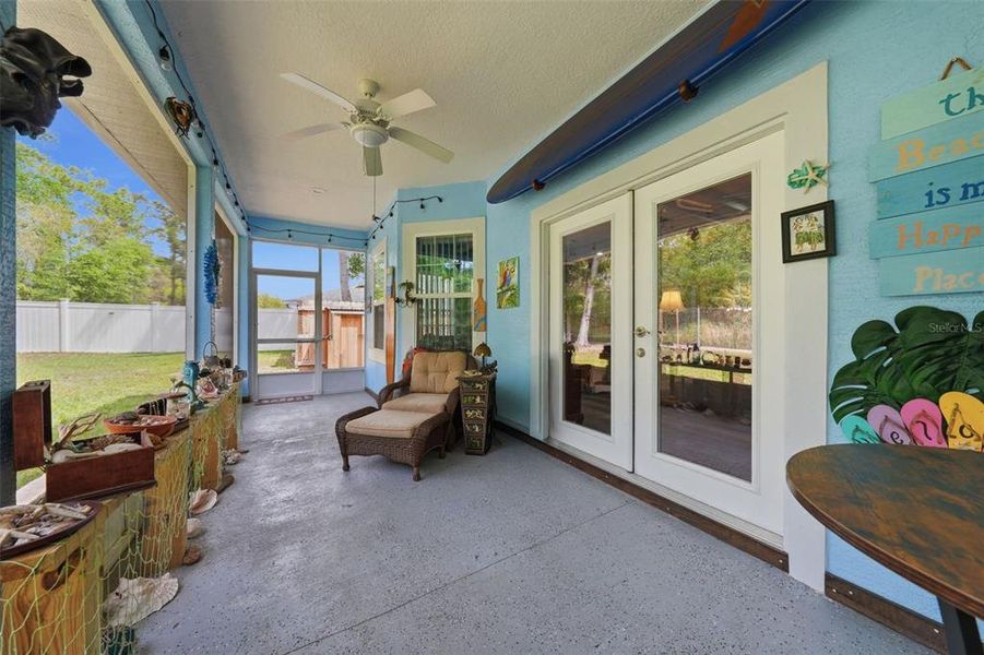 Exterior details and patio area of a home in , Silver Springs (Image 27).
