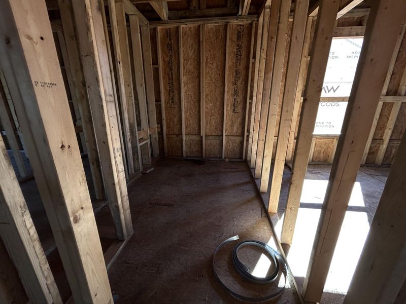 In-progress construction of a new home in Tea Farm: Presidents Series, Ravenel, SC (Image 53).