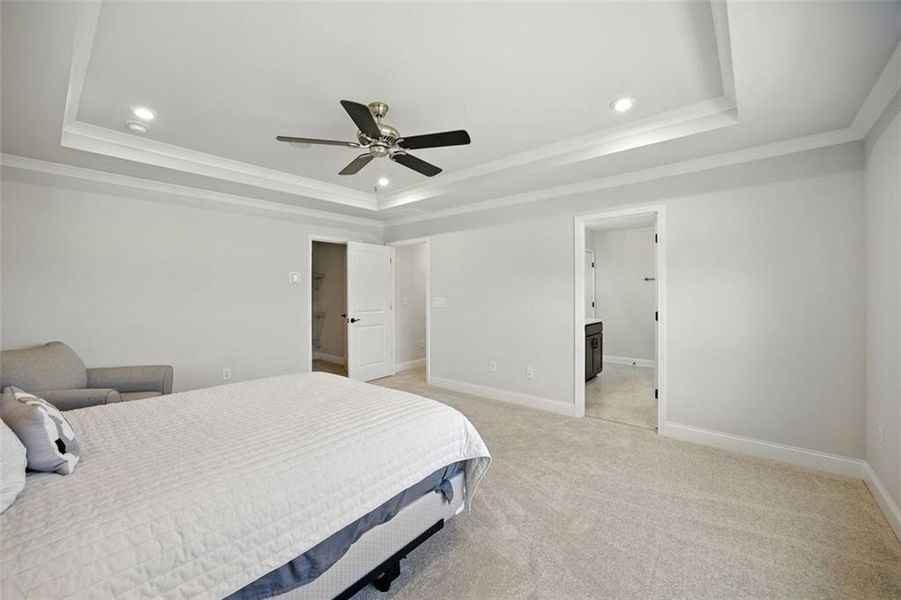 Furnished interior view inside a new home in , Cumming (Image 27).