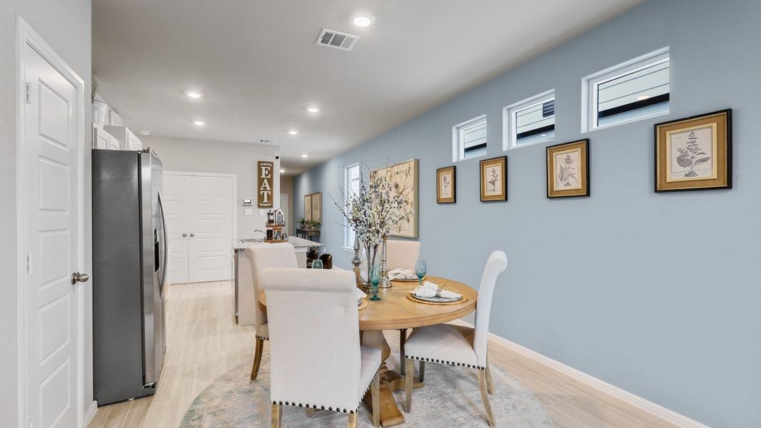 Furnished interior view inside a new home in Orchard Village, Fort Worth (Image 16).