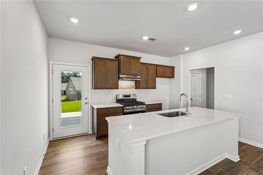 Furnished interior view inside a new home in Villages at Cedar Hill, Dallas (Image 5).
