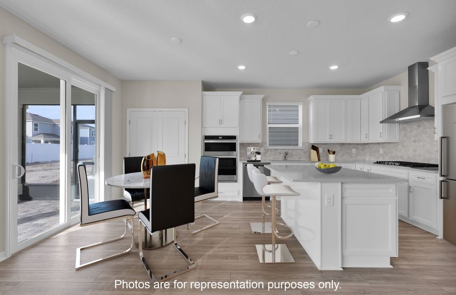 Furnished interior view inside a new home in The Preserve at Bannon Lakes, St. Augustine (Image 10).