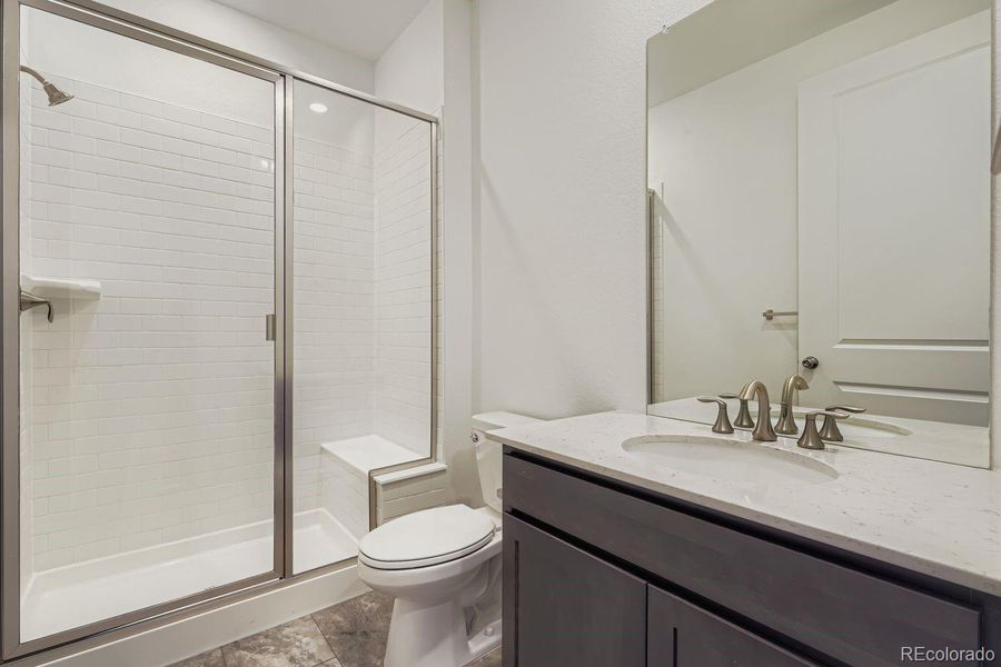 Furnished interior view inside a new home in Red Rocks Ranch: The Monarch Collection, Morrison (Image 6). Furnished interior view inside a new home in Red Rocks Ranch: The Monarch Collection, Morrison (Image 6).