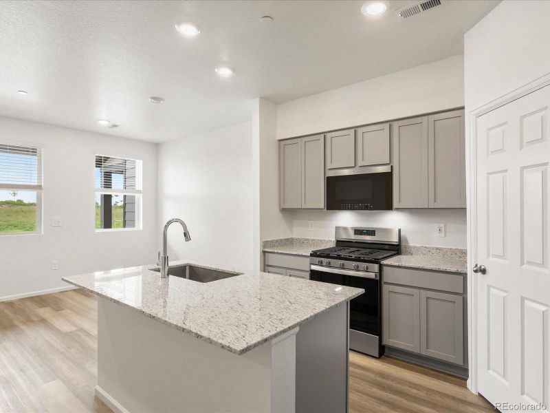 Furnished interior view inside a new home in Poudre Heights: The Meadow Collection, Windsor (Image 25).