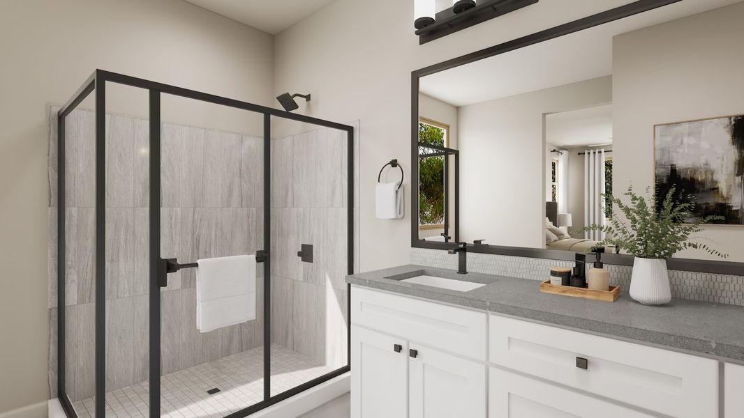 Representative furnished interior of a home built from the Sierra Plan 3509 by Tri Pointe Homes in Soleo, San Tan Valley (Image 10).