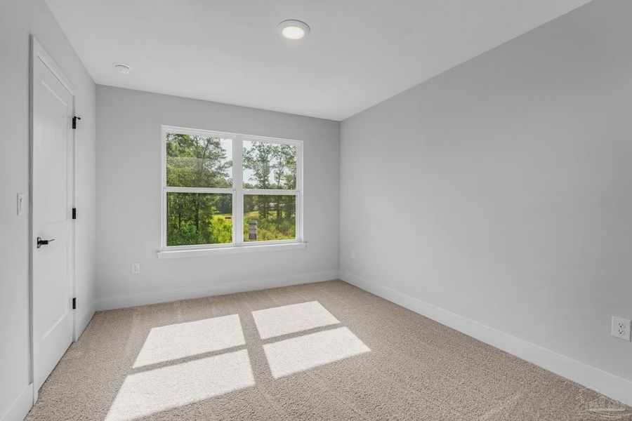 Spacious, unfurnished interior of a new home in Pine Top, Cantonment (Image 16). Spacious, unfurnished interior of a new home in Pine Top, Cantonment (Image 16).