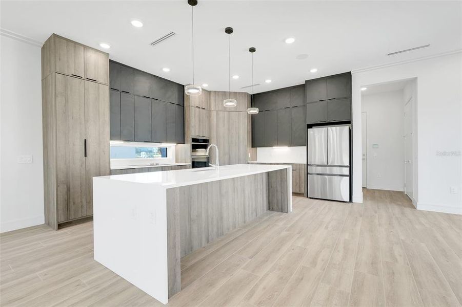 Furnished interior view inside a new home in Hampton Green at Providence, Davenport (Image 18).