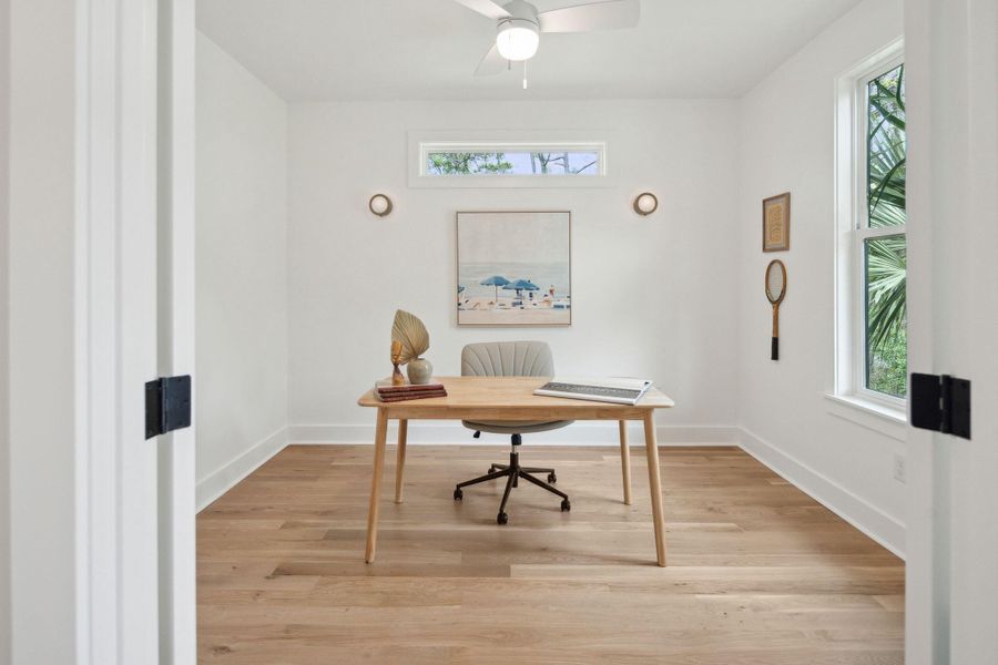 Furnished interior view inside a new home in , Folly Beach (Image 18).