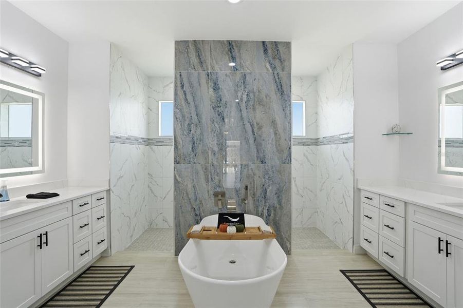 Furnished interior view inside a new home in , Cape Coral (Image 10).