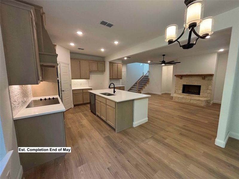 Furnished interior view inside a new home in , Boyd (Image 4).