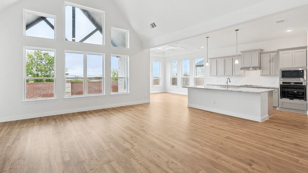 Representative furnished interior of a home built from the Princeton by DRB Homes in Brookewater, Rosenberg (Image 7).