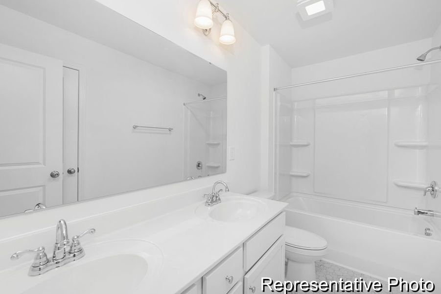 Furnished interior view inside a new home in Nathans Ridge, Lillington (Image 15).