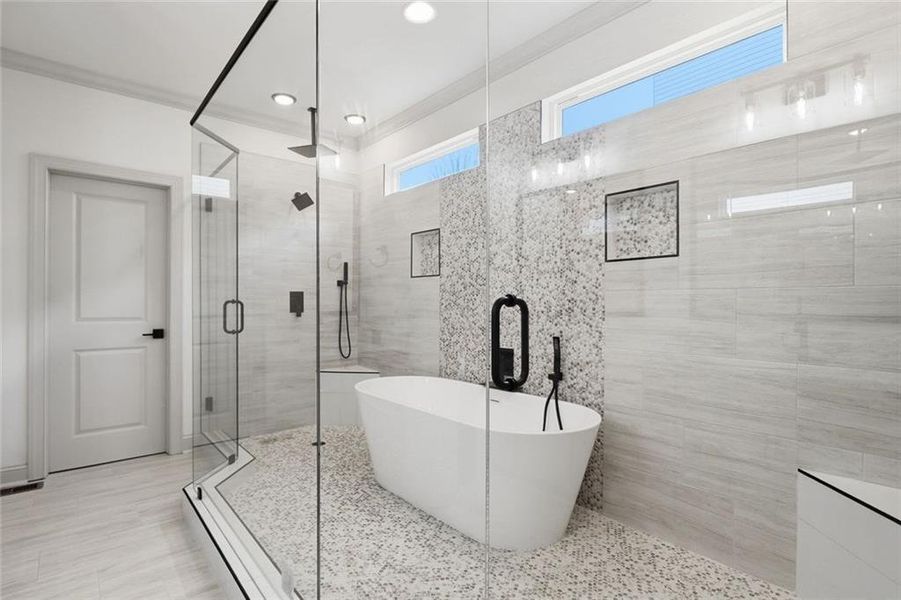 Furnished interior view inside a new home in , Dawsonville (Image 14).