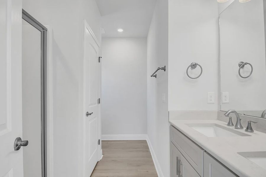 Furnished interior view inside a new home in The Bluffs at Lafayette, Freeport (Image 7).