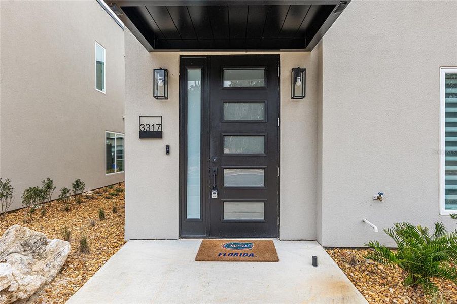Exterior details and patio area of a home in , Gainesville (Image 2). Exterior details and patio area of a home in , Gainesville (Image 2).