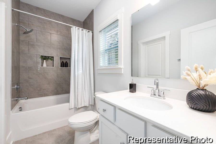 Furnished interior view inside a new home in Meadowview, Pittsboro (Image 24).