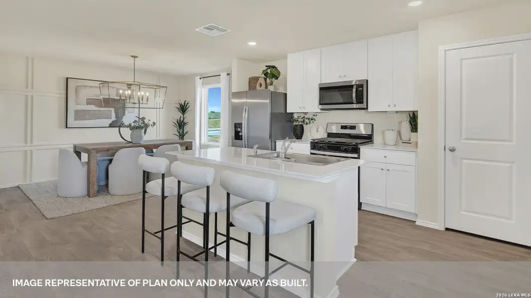 Furnished interior view inside a new home in , Kyle (Image 12).
