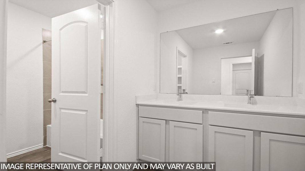 Furnished interior view inside a new home in Presswoods, Splendora (Image 6).