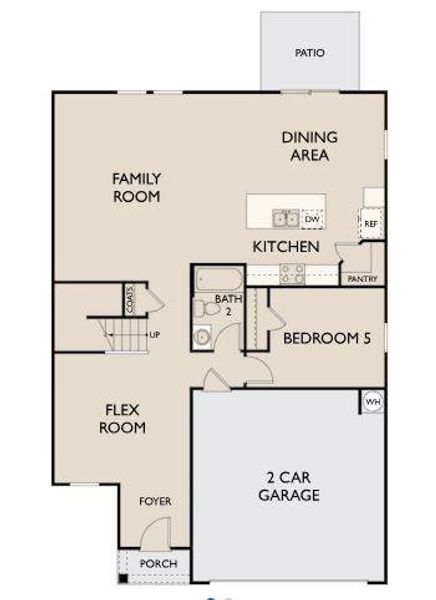 1st Floorplan - Representative Photo