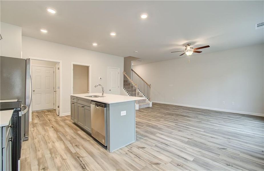 Furnished interior view inside a new home in Diamante, Stockbridge (Image 6).