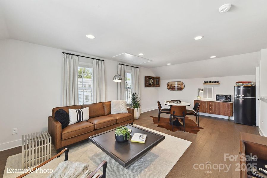 Furnished interior view inside a new home in Endhaven Terraces, Charlotte (Image 9).