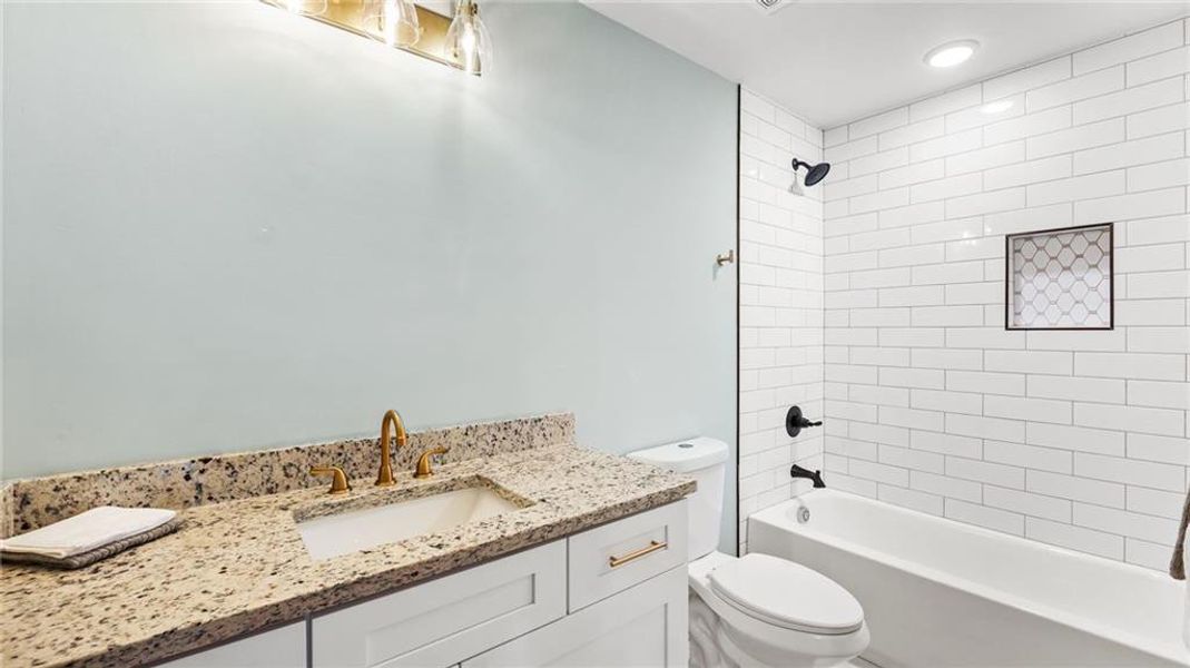 Furnished interior view inside a new home in , Ellijay (Image 12).