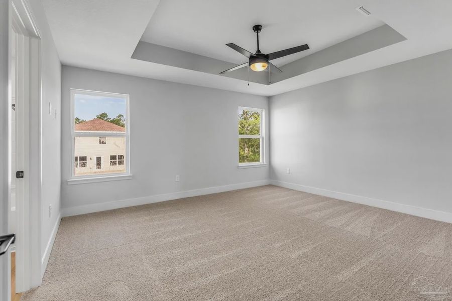 Spacious, unfurnished interior of a new home in Pine Top, Cantonment (Image 18). Spacious, unfurnished interior of a new home in Pine Top, Cantonment (Image 18).