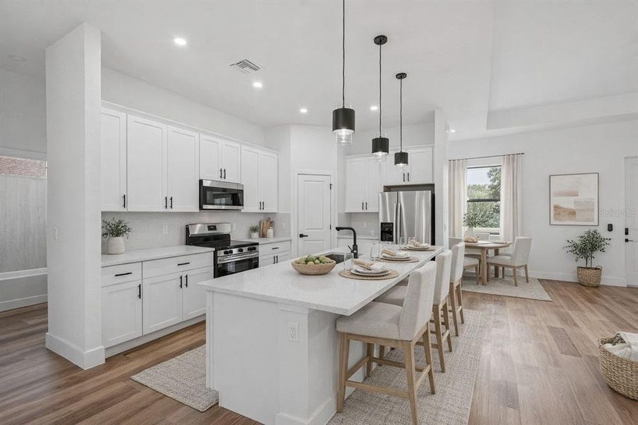 Furnished interior view inside a new home in , North Port (Image 14). Furnished interior view inside a new home in , North Port (Image 14).