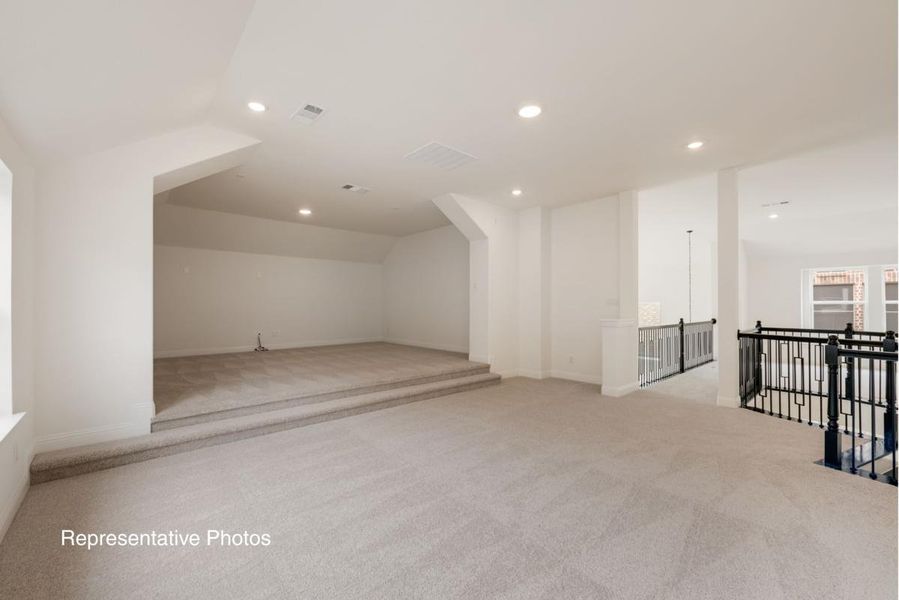 Representative unfurnished interior of a home built from the Grand Martinique by Grand Homes in Providence Cove, McKinney (Image 22). Representative unfurnished interior of a home built from the Grand Martinique by Grand Homes in Providence Cove, McKinney (Image 22).