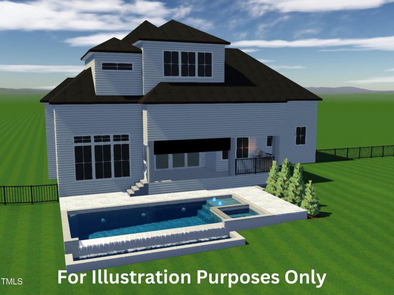 Pool Rendering 1 - Lot 11