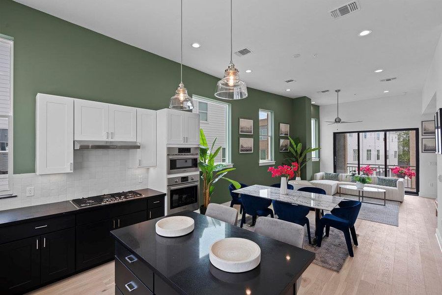 Furnished interior view inside a new home in , Austin (Image 5).