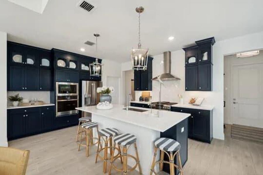 Furnished interior view inside a new home in , Summerville (Image 3).