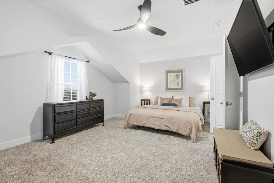 Furnished interior view inside a new home in Sunfield, Buda (Image 14).