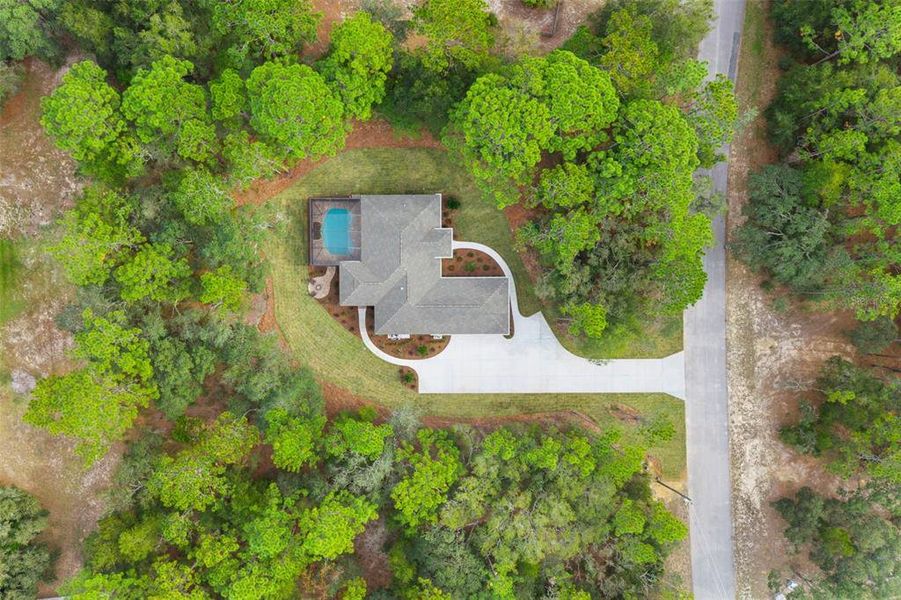 Front exterior of a new home in , Beverly Hills, FL, highlighting curb appeal (Image 33).