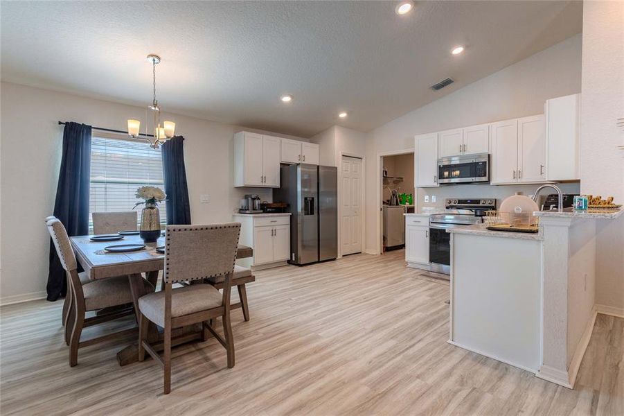 Furnished interior view inside a new home in , Zephyrhills (Image 9).
