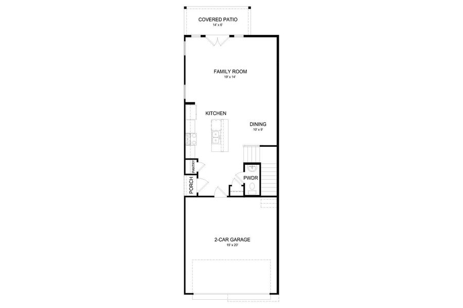 2D floor plan layout of this home in Independence Heights, Houston, TX (Image 5). 2D floor plan layout of this home in Independence Heights, Houston, TX (Image 5).