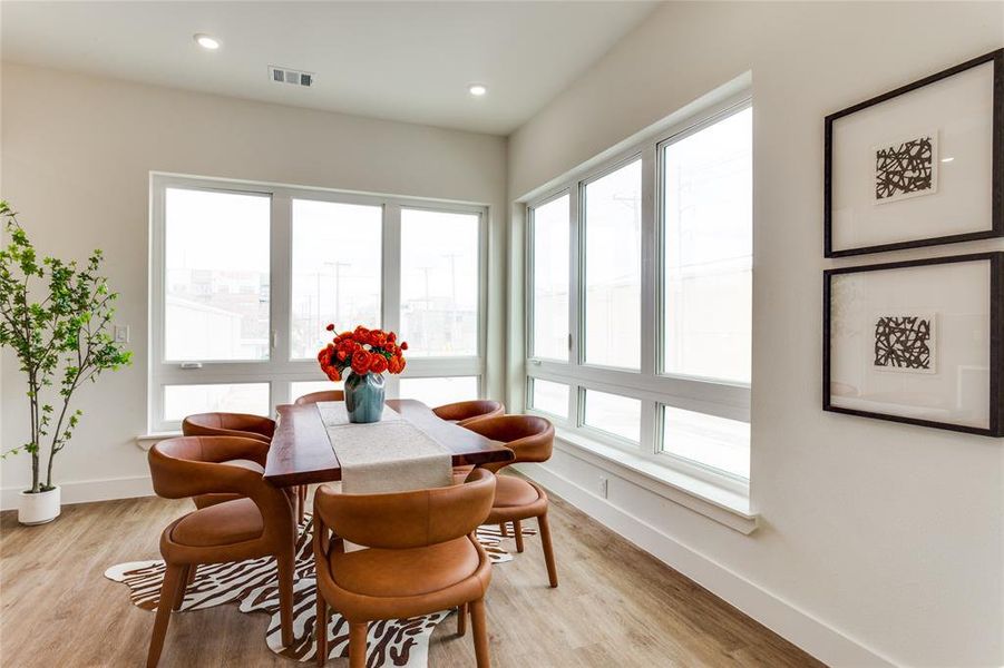 Furnished interior view inside a new home in , Fort Worth (Image 9).