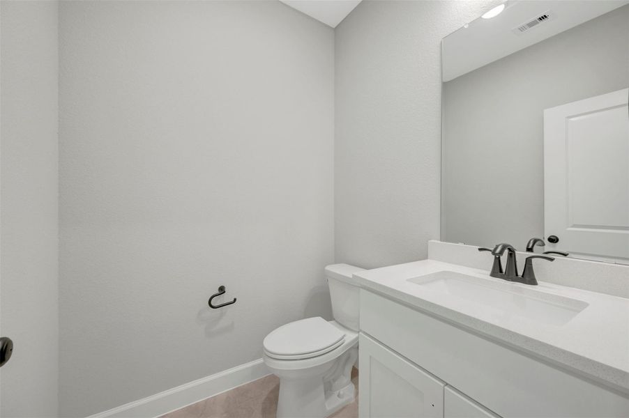 Furnished interior view inside a new home in Jordan Ranch - Premier Collection, Fulshear (Image 9).