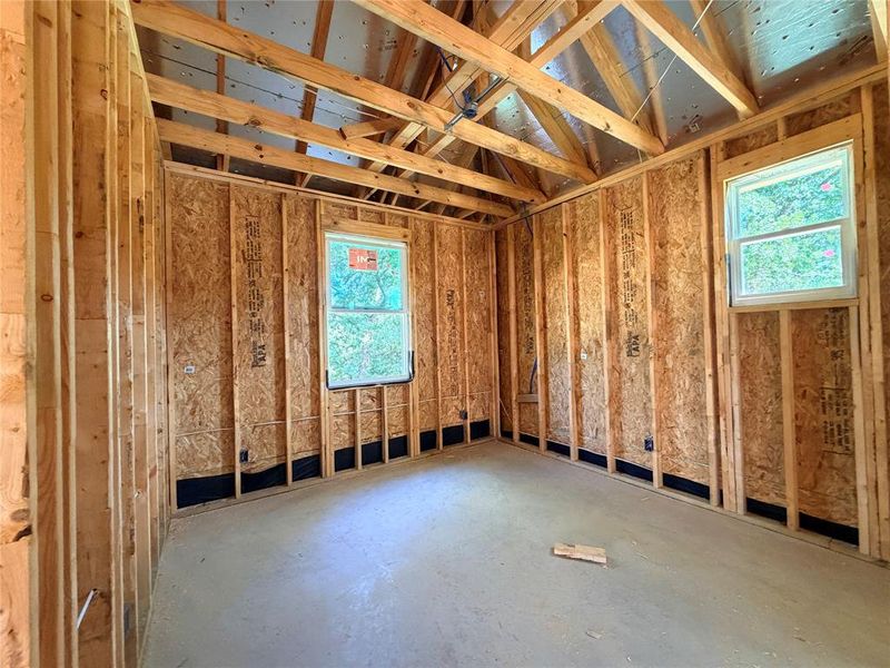 In-progress construction of a new home in Monarch Manor, Poolville, TX (Image 11).