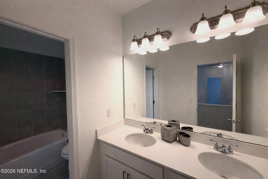 Furnished interior view inside a new home in , Jacksonville (Image 16).