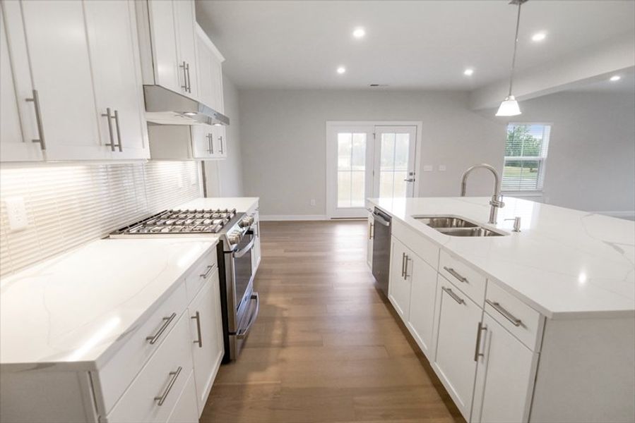 Furnished interior view inside a new home in Everly Estates, Spartanburg (Image 5). Furnished interior view inside a new home in Everly Estates, Spartanburg (Image 5).