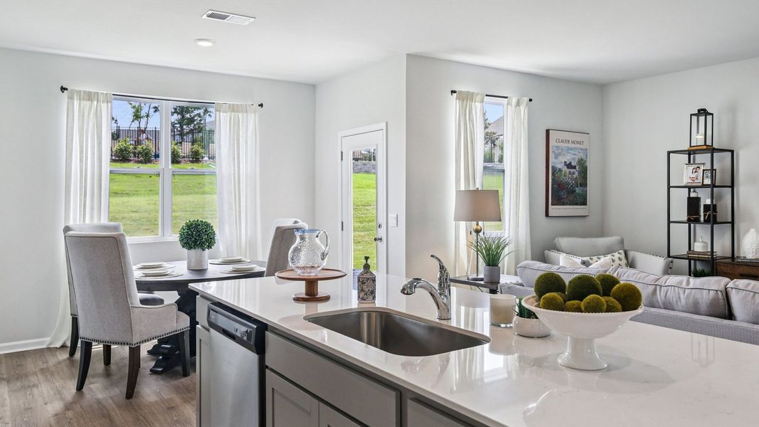 Furnished interior view inside a new home in The Parks, White House (Image 15).