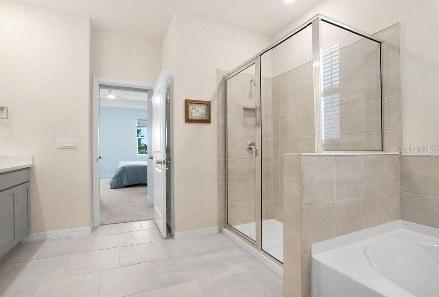 Furnished interior view inside a new home in Westgate at Avalon Park, Wesley Chapel (Image 29).