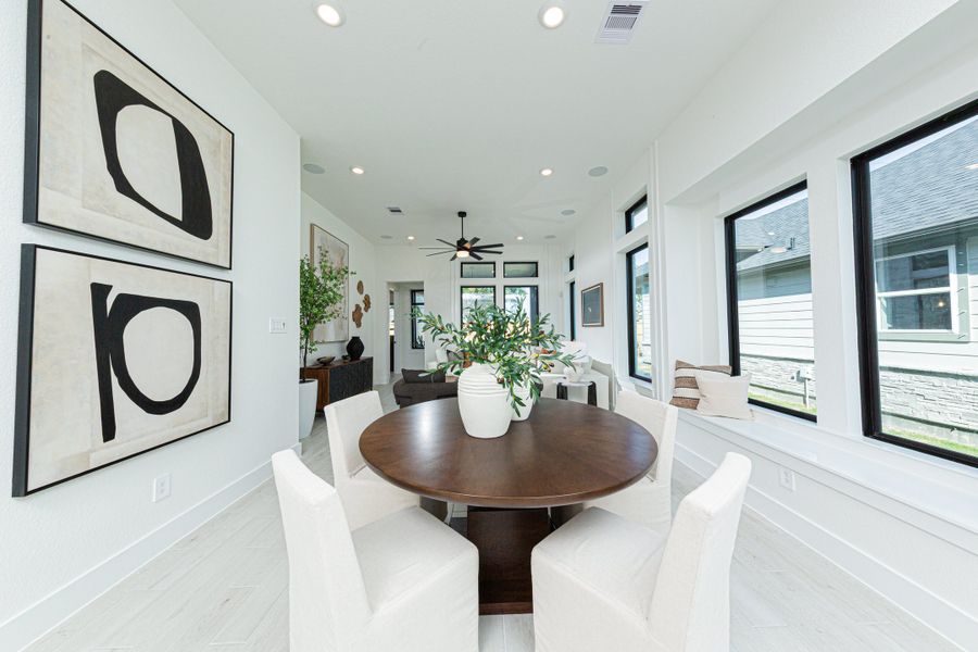 Furnished interior view inside a new home in Gatherings® at Chambers Creek, Willis (Image 7). Furnished interior view inside a new home in Gatherings® at Chambers Creek, Willis (Image 7).