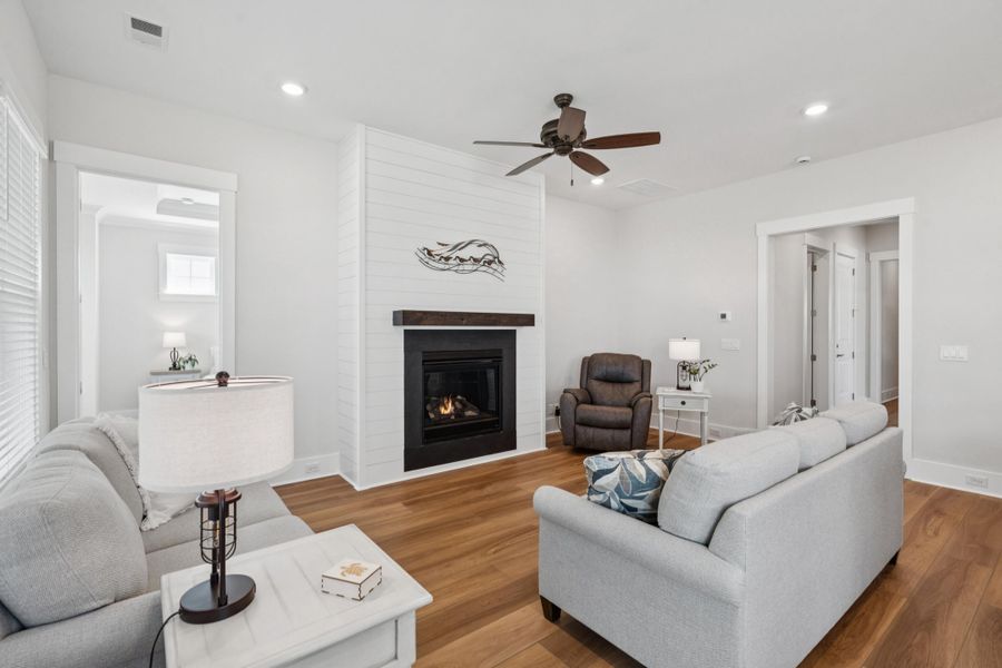 Furnished interior view inside a new home in , Summerville (Image 49).