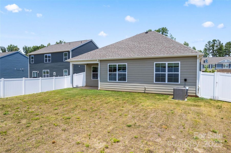 Exterior details and patio area of a home in Azalea Ridge, Mount Holly (Image 21).