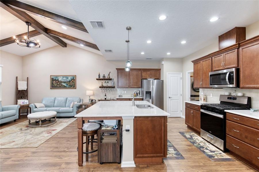 Furnished interior view inside a new home in , Daytona Beach (Image 19).
